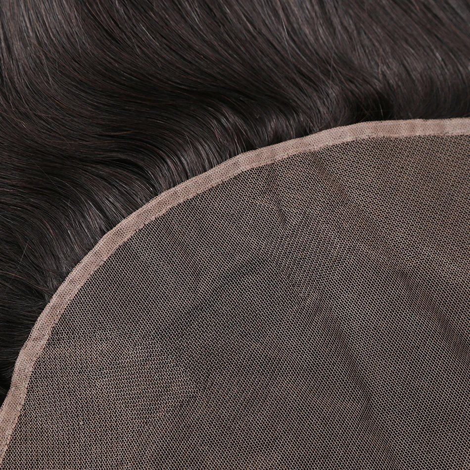 Кудрявые волосы Макс прямые человеческие кружева спереди Закрытие с волосами