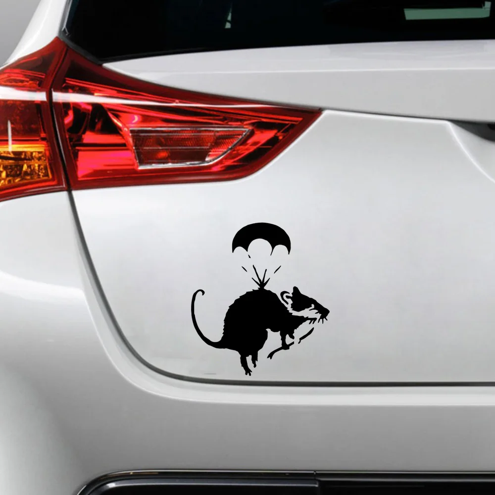 

С рисунком мышки из мультфильма, автомобильные наклейки, автомобильная наклейка на зеркало заднего вида авто кузова Стайлинг наклейки авто...