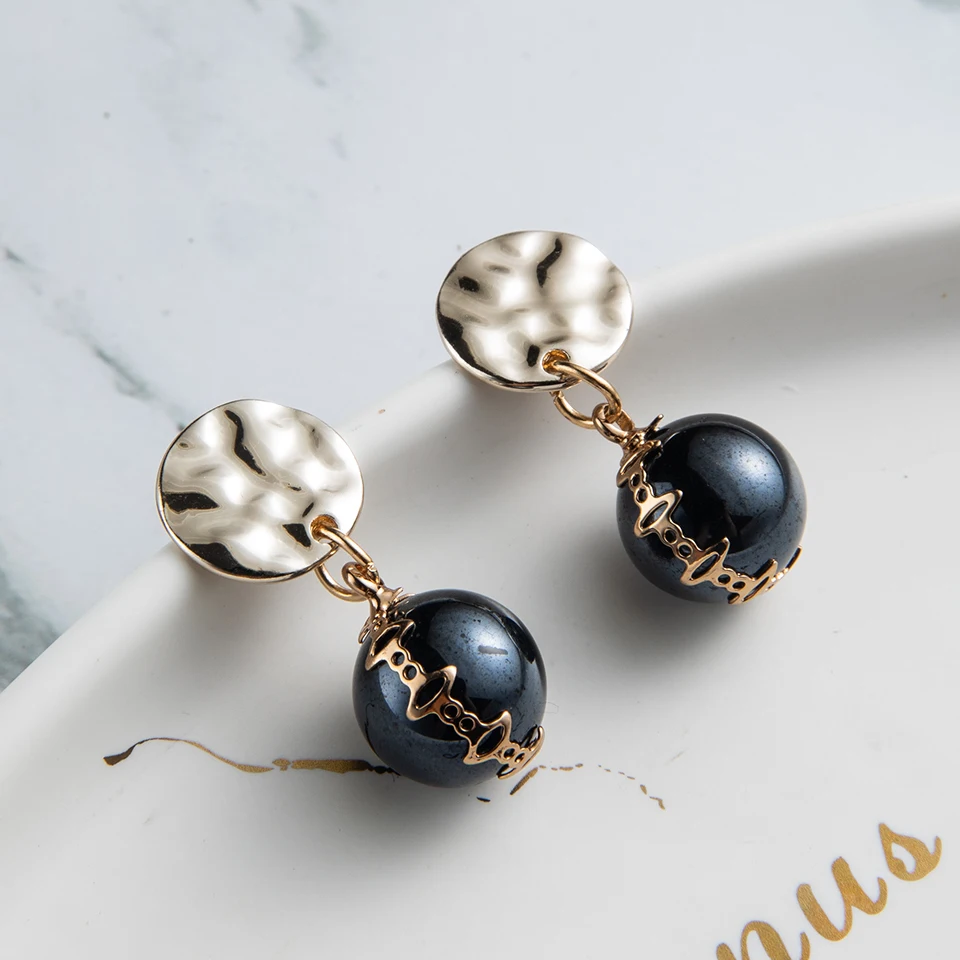 Корейские серьги для женщин и девушек минималистичные милые висячие модные