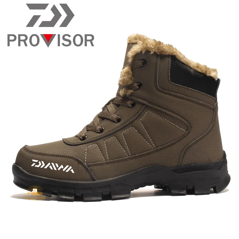 

Daiwa Outdoor High Quality Brand Hiking Shoes Tactical Boots Winter Army Fishing Trekking Climbing Athletic Shoes Camouflage