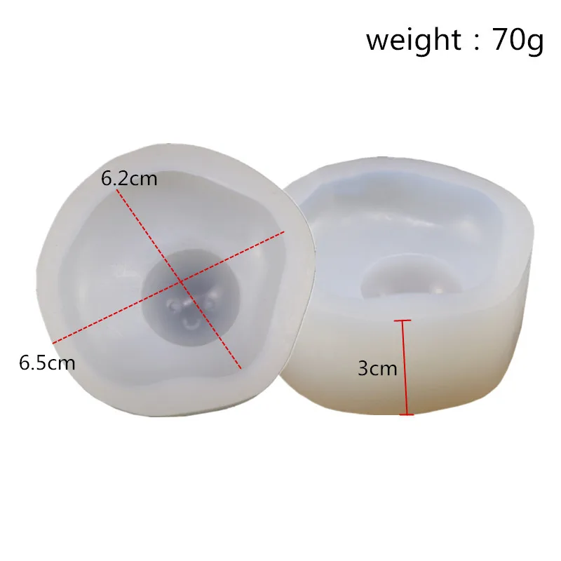 Силиконовая форма для украшения торта 3D яйцо улыбка искусственное мыло