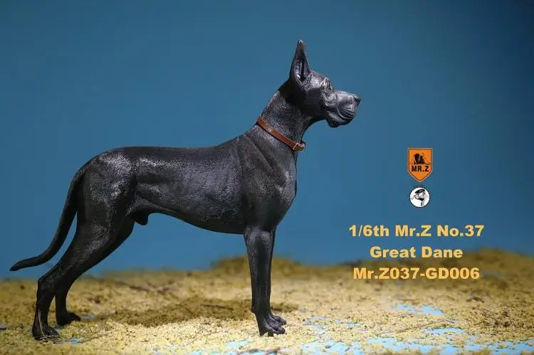 

Mr.Z MRZ037 1/6 весы Коллекционная собака Пособия по немецкому языку дог моделирование статуя «животное» для детей возрастом от 12 "фигурку сцены а...