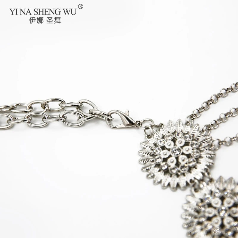 

Bohemia Silver Colour Carving Patterns Pendant Waist Chain For Women Fashion Jewelry Belt Belly Dance Chains Party Gift Jewelry