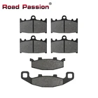 Передние и задние тормозные колодки для мотоциклов Kawasaki ZX1100C ZX1100 Ninja ZX11 GPZ900R ZX900A ZR1100A ZR1100 A Zephyr