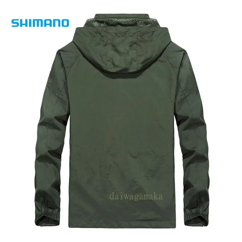 

Shimanos Fishing Jacket Windproof Outdoor Sport Fishing Clothes Hooded Waterproof Fishing Clothing Breathable Autumn Jacket Men
