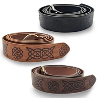 retro belts for men pu leather belt o ring belt for women renaissance knight buckles corset jeans waistband for gifts