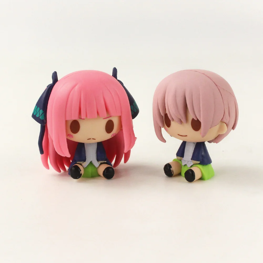 5 шт./компл. см аниме Прекрасная пятиконечная фигурка Накано ичика Нино йоцуба