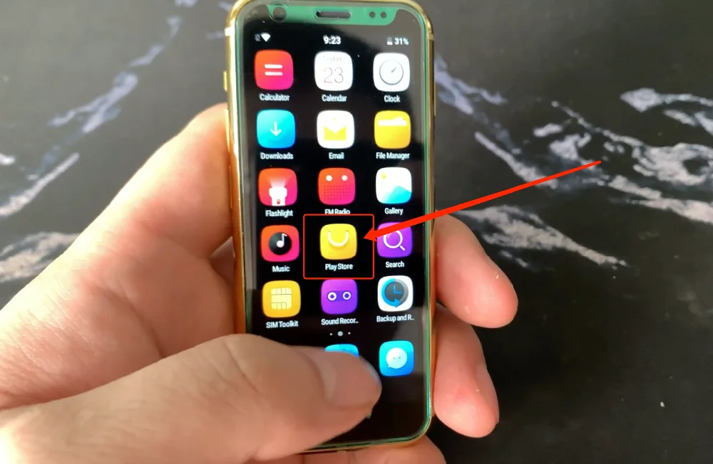 Anica K-TOUCH i9s 3g+ 32G маленький мини двойной 4G Ультра тонкий 3,5 экран Face ID dual SIM двойной режим ожидания Android 8,1