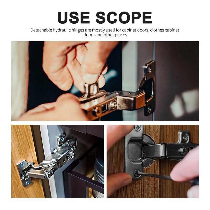 4 шт. дверные гидравлические петли из нержавеющей стали | Обустройство дома