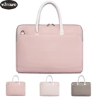 Сумка из искусственной кожи для ноутбука 13,3, 14, 15, 15,6 дюймов, для Macbook Air Pro 13