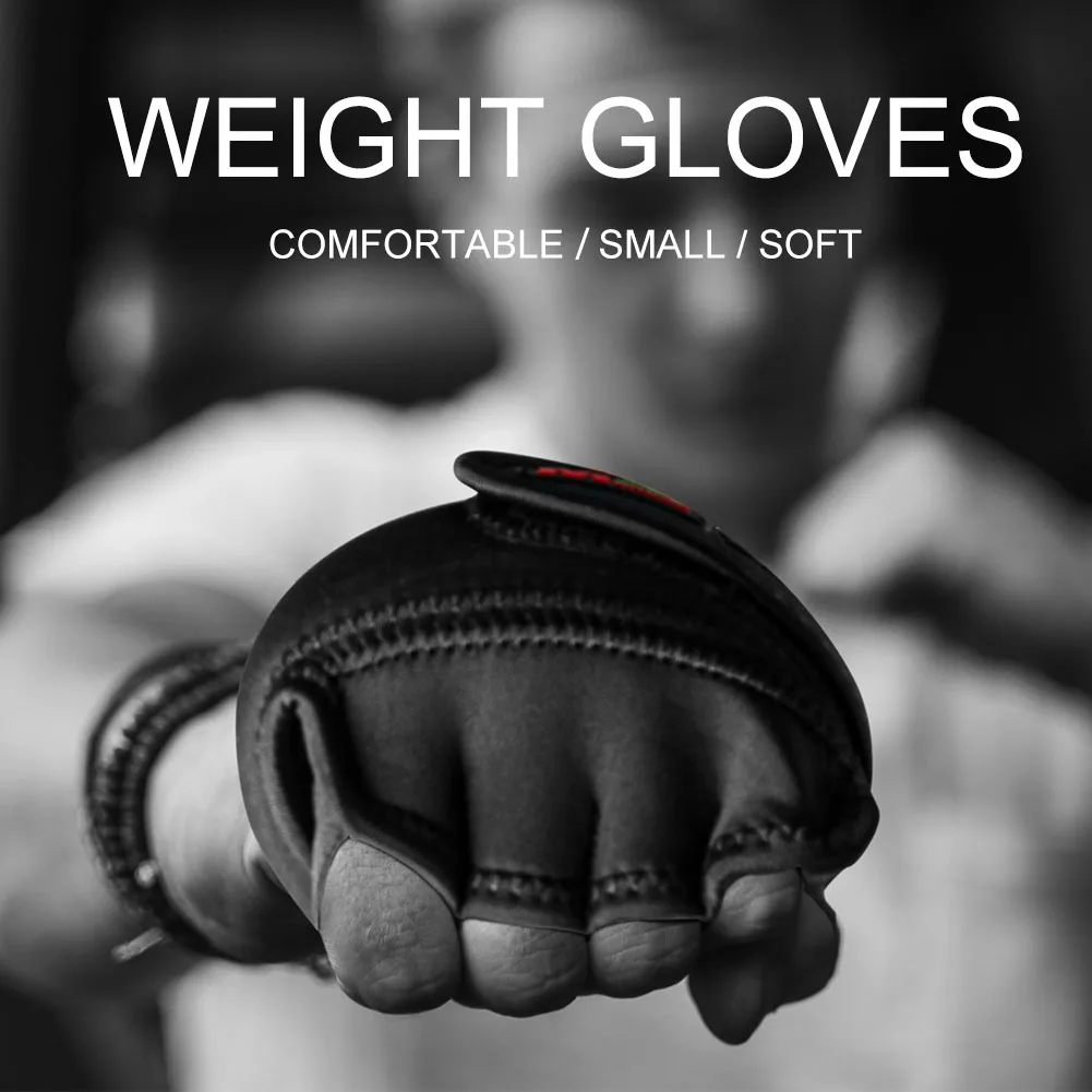 

1pair Men Women Breathable Taekwondo Hand Protection Weighted Gloves With Soft Iron Layer Daily 1.5k Fitness Wrist Support Gym