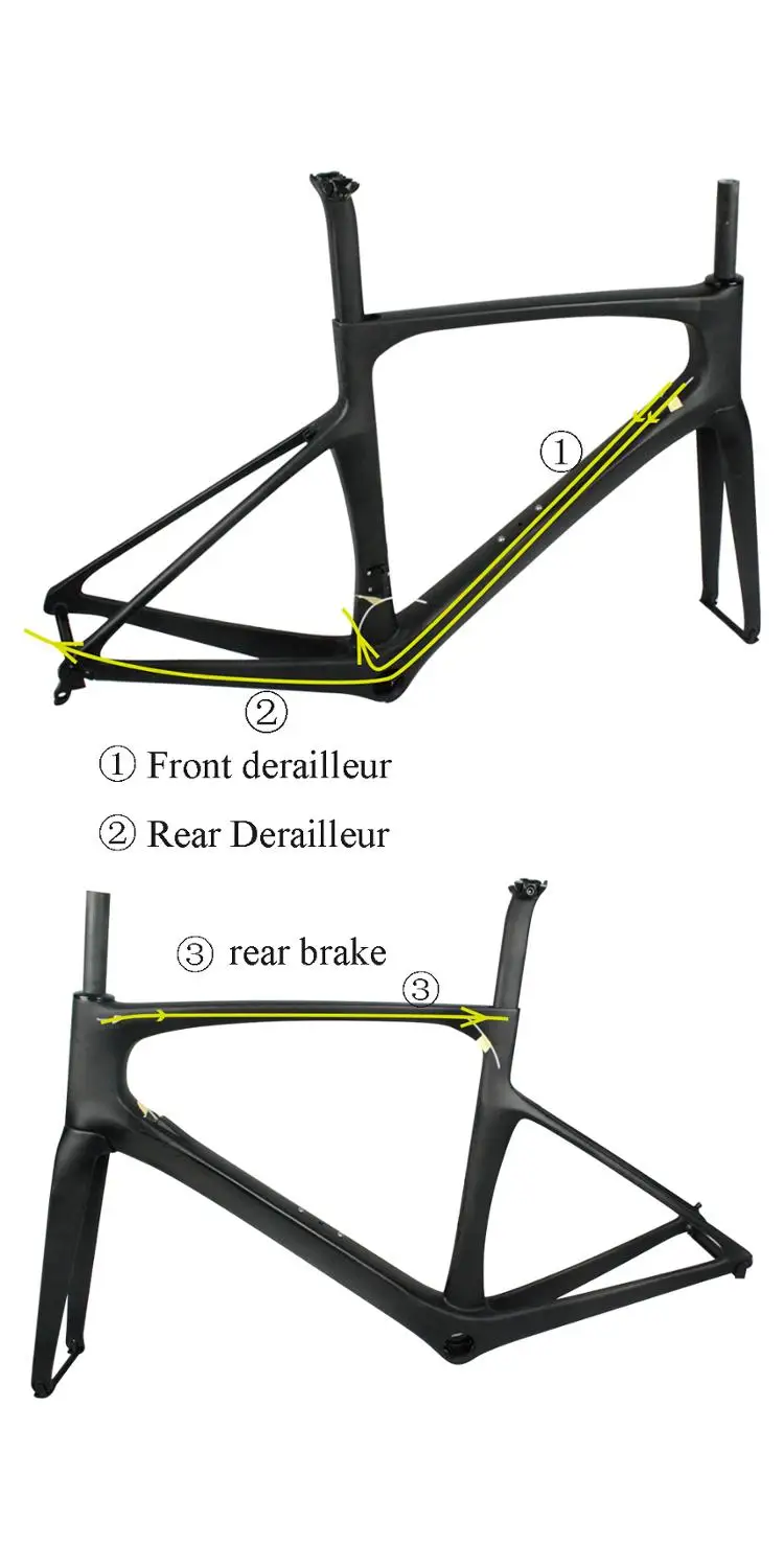 

Full Carbon Road Bike Frame Popular Style carbon frame road Hight Quanlity Bicycle Cadre cuadro carbono carretera bicycle frame