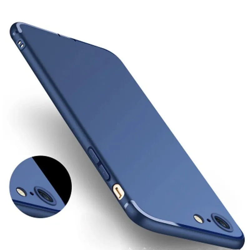 Матовый Мягкий силиконовый чехол для iPhone 6 6s 7 8 Plus Ультратонкий Тонкий чехол с грязеотталкивающей заглушкой для iPhone 11 Pro Max XR X XS Max