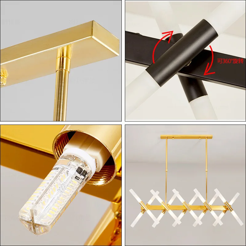 

Nordic post-modern light luxury dining room chandelier modern home living room bedroom creative designer lamp