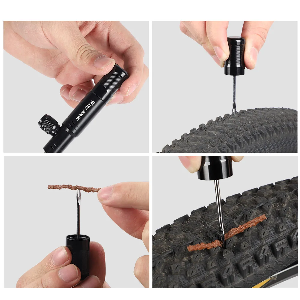 Фотонасос CO2 2 в 1 воздушный насос для бескамерных шин набор инструментов ремонта