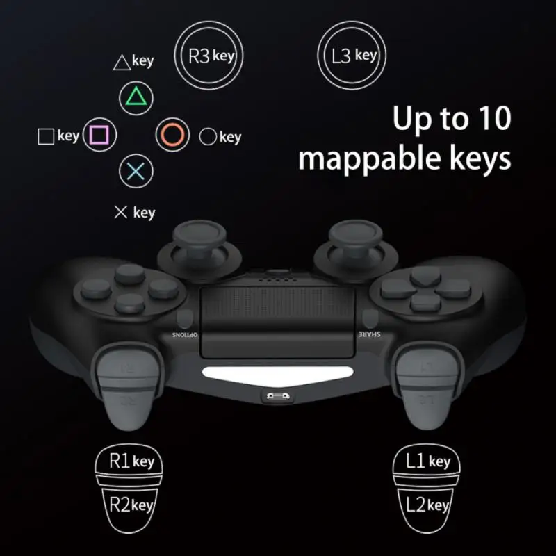 Накладка на заднюю кнопку контроллера для SONY PS4 геймпад джойстик удлинительная