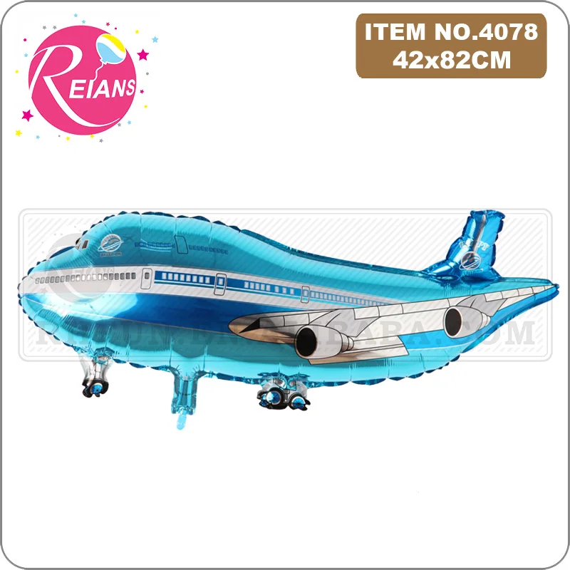 Большой воздушный автобуса самолета шарик из фольги в форме с