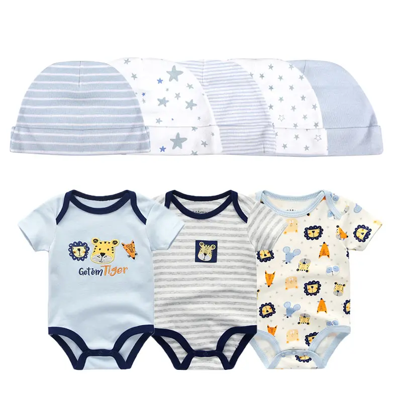 Рисунок 4 - Милые летние боди для малышей 0-6 месяцев + шапки