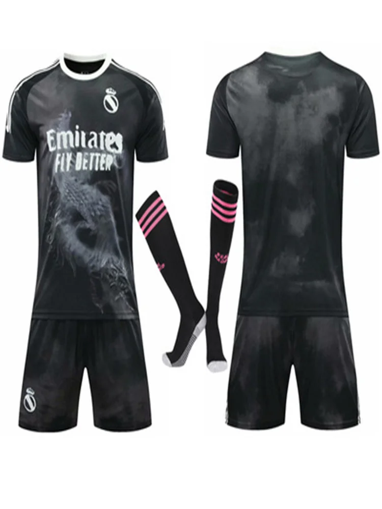 

New Football Suit 21 Sports Shirt Outdoor Team Uniform Children's Training Suit Football Club Suit Adult Training Suit Outdoor T