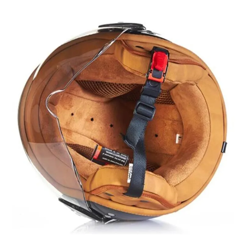 Men Women Motorcycle Helmet Chopper 3/4 Open Face Vintage Moto Casque Casco Capacete Scooter Motorbike | Автомобили и мотоциклы