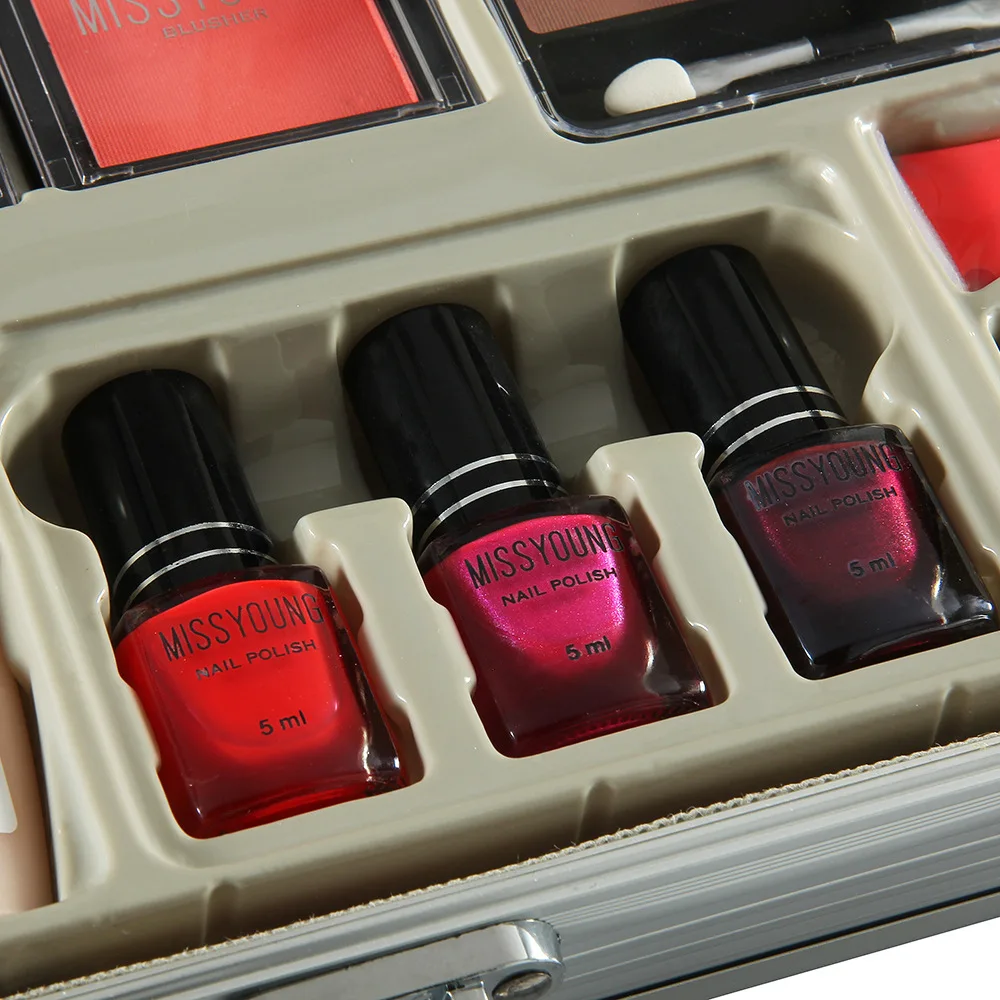 Набор для макияжа набор профессиональный полный Профессиональный женщин губная