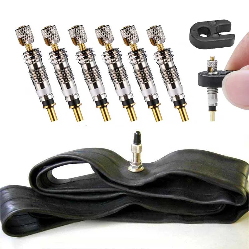 Сердечник клапана велосипеда универсальный французский Presta велосипедная шина