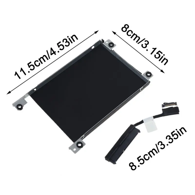 

2021 New HDD Cable Connector + HDD Caddy Frame Bracket for -Dell E5580 M5590 M3520