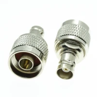 bnc to n cable connector socket brooches q9 straight bnc female jack to n male plug nickel plated brass rf adapter