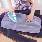 Чехол для гладильной доски, 40x60 см, ткань для глажки при высокой температуре, домашняя защитная изоляция от прижима, сетчатая ткань