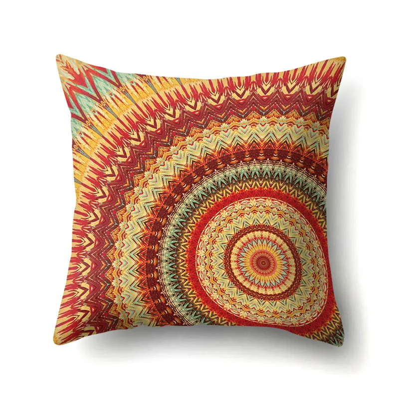Хунбо Мандала чехол для подушки из полиэстера богемный геометрический Тай Чи