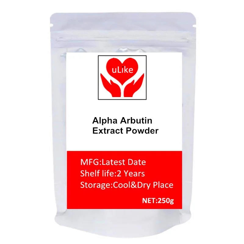 

Alpha Arbutin Powder 98% Pure Skin Whitening Brightening Bearberry Extract