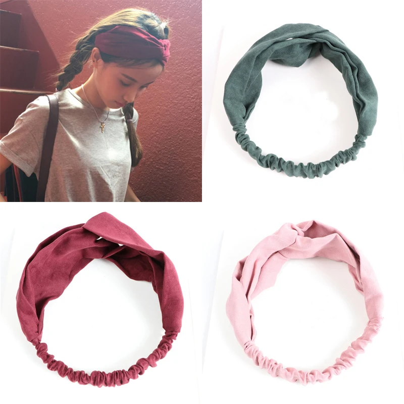 Летние женские резинки для волос в стиле ретро повязка на тюрбан бандана