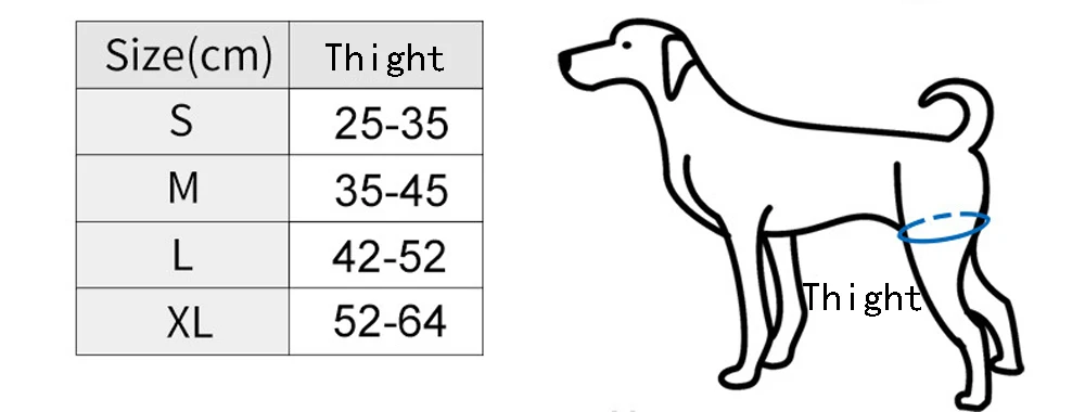 

New Pet Leg Straps Walking Bracket Dog Leg Belts Hind Legs Support Harness with Assist Sling for Old Injured Dogs