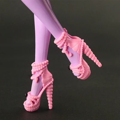Новинка года; модные высокие сапоги; обувь для куклы «Monster High»; милые кукольные аксессуары; доступно в 15 стилях - Цвет: D13