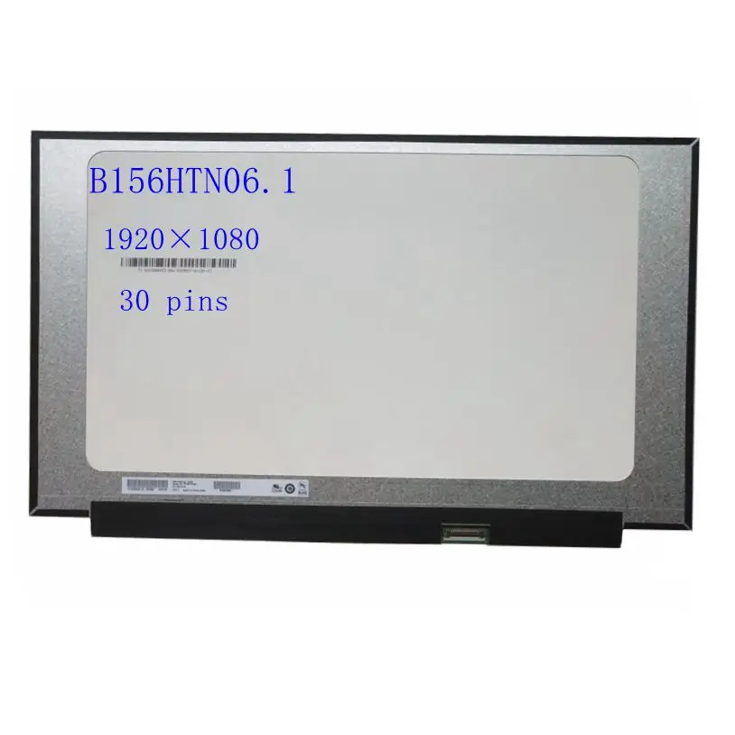 

15.6inch 30pins EDP FHD slim LED LCD Screen Display NT156FHM-N61 NT156FHM-N62 B156HTN06.1 1920*1080 45% NTSC IPS matrix