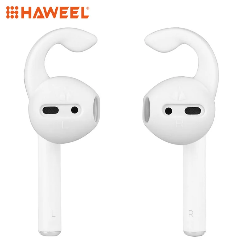 1 пара вкладышей для Airpods Нескользящие силиконовые вкладыши подходят