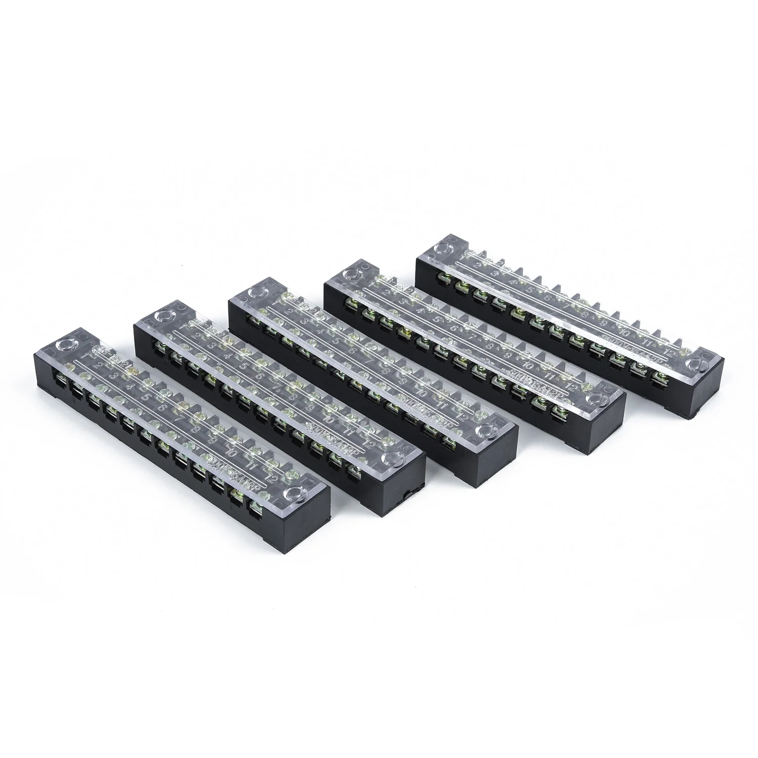 

Bus Terminal Block Bar Set 100A 660V 12 Points Electrical Marine Power