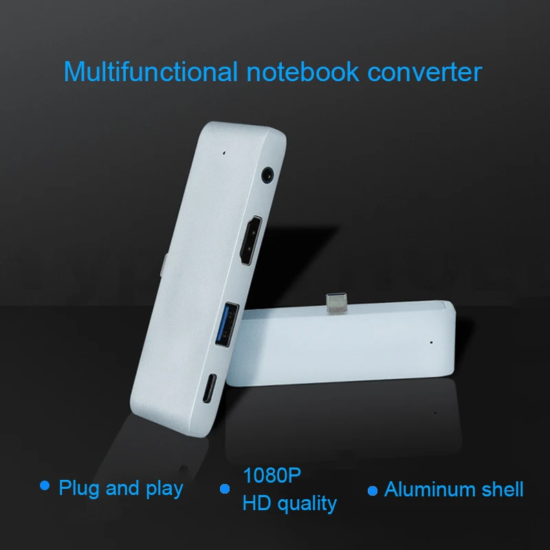 Basix USB C концентратор HDMI адаптер с PD 3 0 5 мм Jack Порты и разъёмы Тип usb док станция для