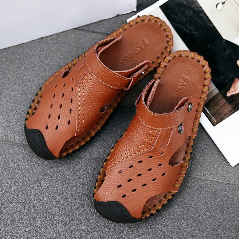 

Sandalias Cuero Hombre Sandel For Men Sandals Sandalias Piel Summer Shoes Beach Sandalia Masculino Sandali Da Uomo Man