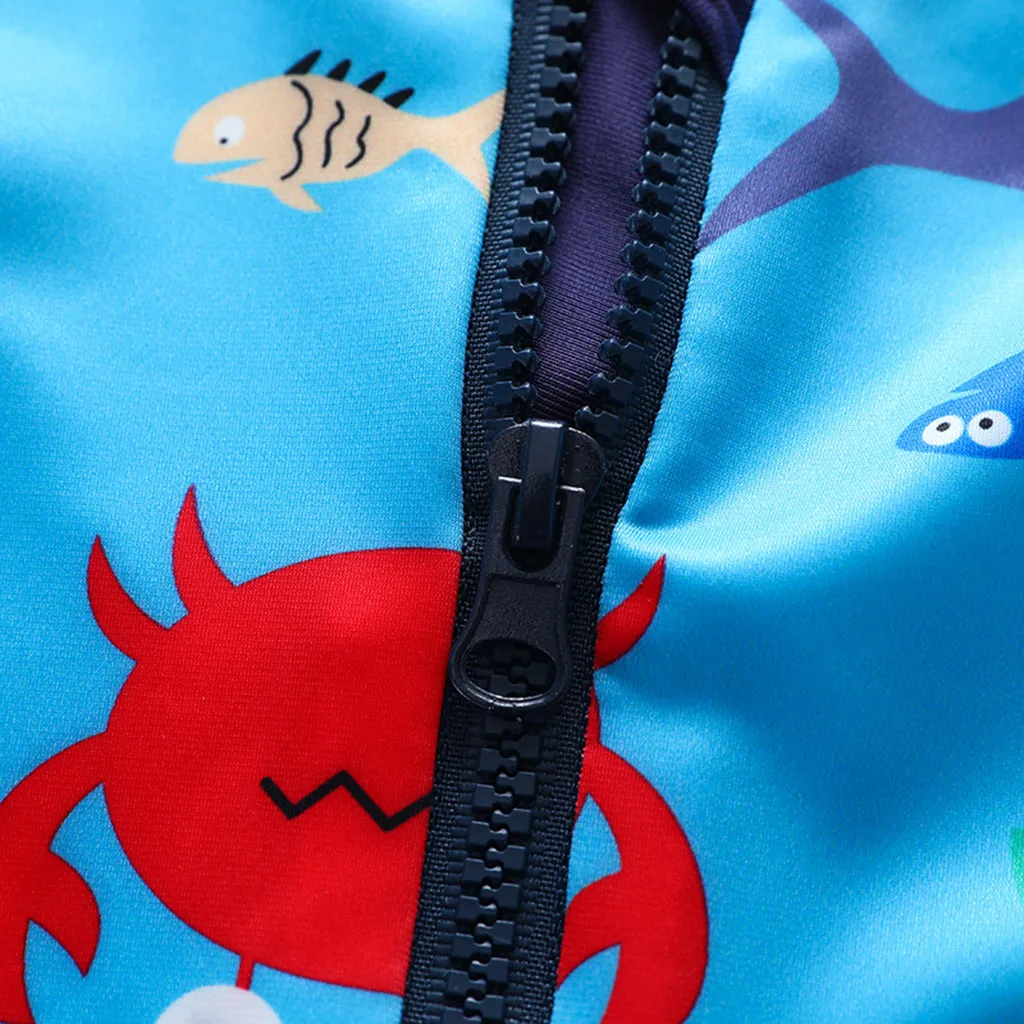 Цельнокроеный купальник SAGACE для маленьких мальчиков купальники с мультяшным