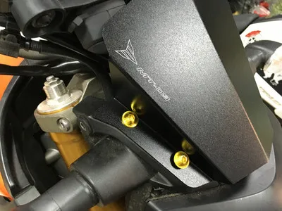 Лобовое стекло для мотоцикла подходит Yamaha mt-09 установка маленький алюминиевый