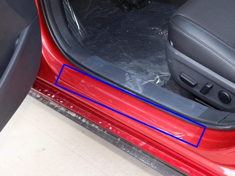 Для Mazda 3 Axela Sedan BP 2019 2020 автомобильные аксессуары из нержавеющей стали внутренняя