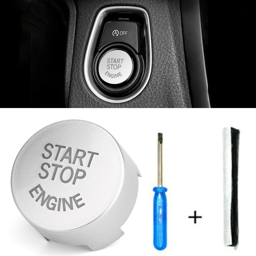 Для BMW F20 F30 F10 F01 F25 F26 крышка кнопки двигателя ABS ржавчины детали аксессуары
