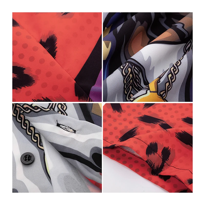 

American Style Women's Shirt Boyfriend Streetwear Blouses Hip-Hop Clothes Female Oversize Shirt Fashion Summer 2021 Tunic Blusas