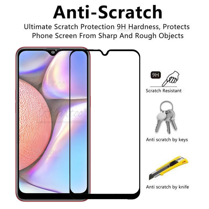 Защитное стекло для samsung A10S протектор экрана на Galaxy A10 s закаленное a 10 sm A107F дисплей