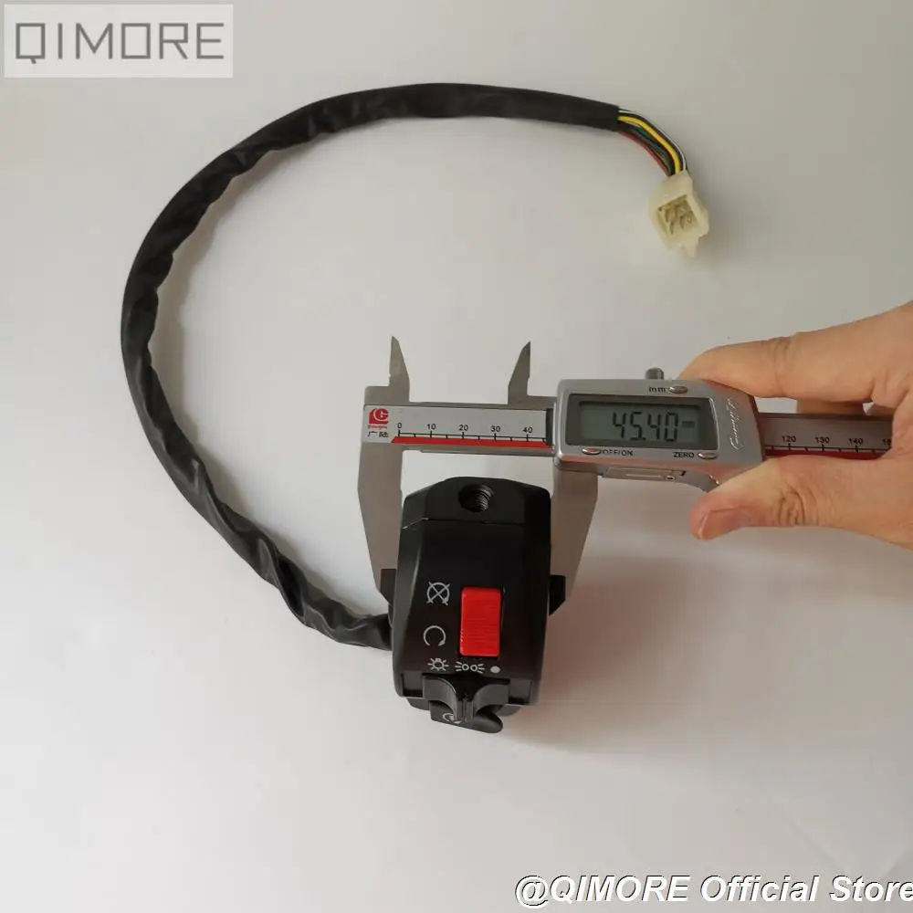 9 контактный переключатель управления на руль для мопеда и скутера GY6 B08 солнечный