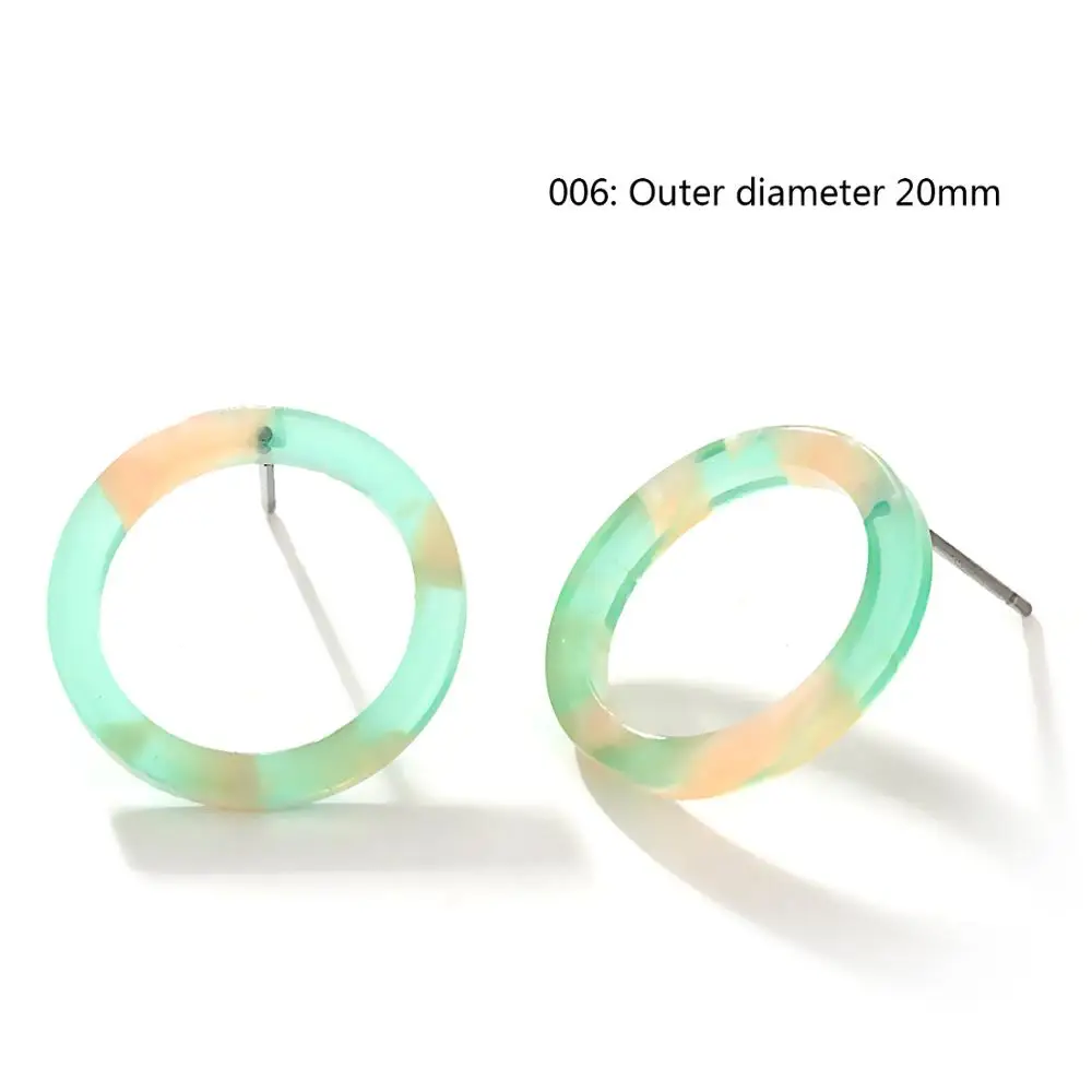 Новые богемные Модные леопардовые серьги из цинкового сплава для женщин круглые