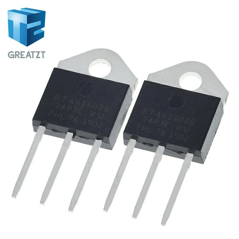 5 шт./лот BTA41-600 BTA41600B BTA41600 BTA41 TO-247 600V TRIACS | Электронные компоненты и принадлежности