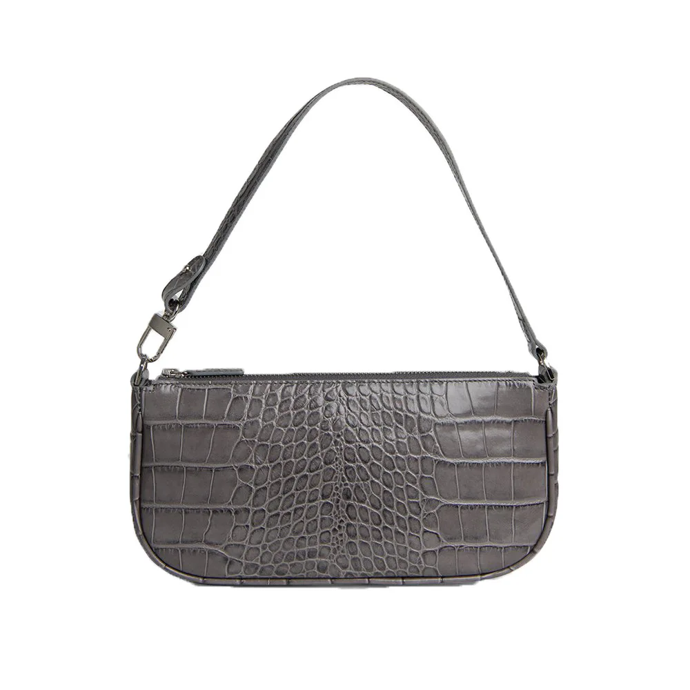 

Korean 2020 Fashion Women Alligator Pattern Underarm Bag Single Shoulder Portable Leather Phone Package C559