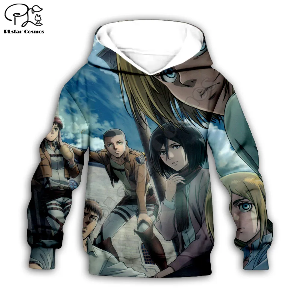 

3d Hoodies family clothing Anime zipper coat Long Sleeve Pullover Cartoon Sweatshirt Tracksuit Hooded/pants/family t shirts